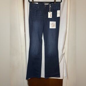 NWT Jessica Simpson Truly Yours Dark Denim Bootcut Jeans w Pockets Size 31 Waist